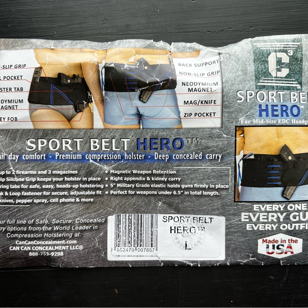 Hip hugger gun holster - Picture 5 of 6